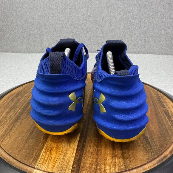 Under Armour Blur 2 MC Men\'s Size 12 Football Cleats USA Blue Gold 3027307-400 main image 7